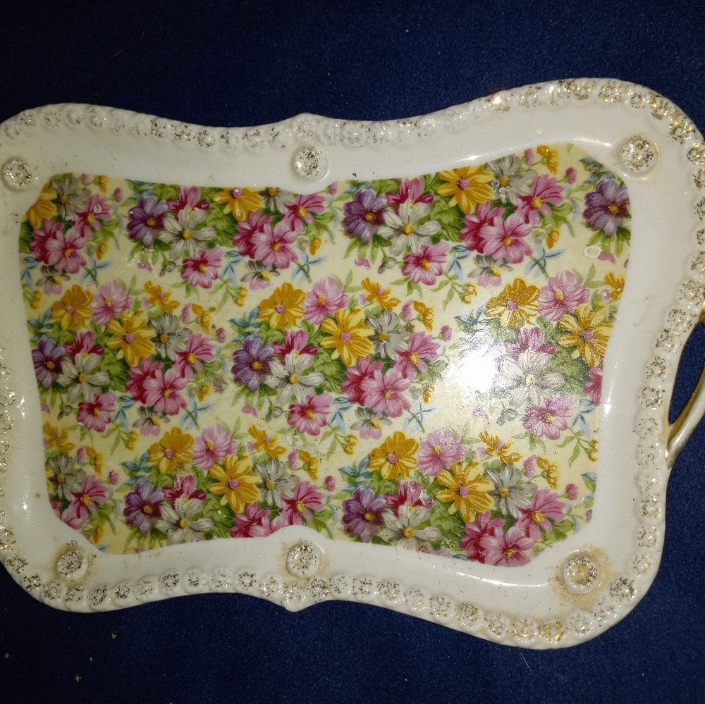 3 piece fine china variety pack. Tray warmer and coaster